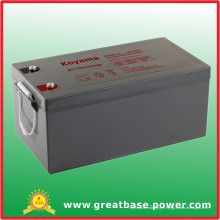 Batterie hybride de batterie de stockage de batterie de gel 250ah 12V